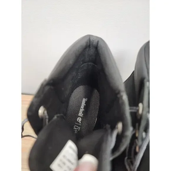 Timberland ALLINGTON HEIGHTS 6" Boots BLACK NUBUCK Women's Size 8.5 A5Y6C - Picture 9 of 10